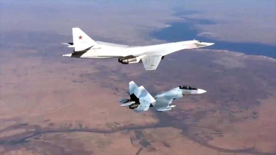 Rusia destruye un cuartel militar de terroristas en Siria