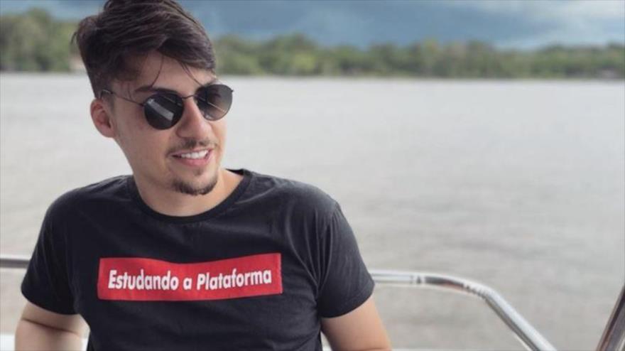 Jair Renan Valle, hijo menor del expresidente de Brasil, Jair Bolsonaro. 
 