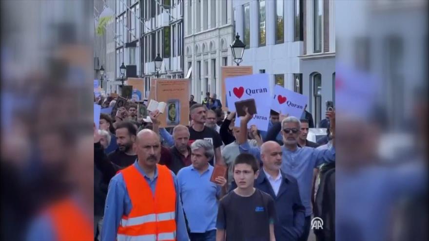 “El Sol no se quema”: llegan a Países Bajos gritos en defensa del Corán