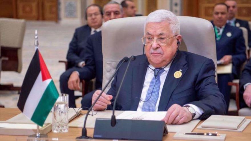 El presidente de la Autoridad Nacional Palestina (ANP), Mahmud Abás.