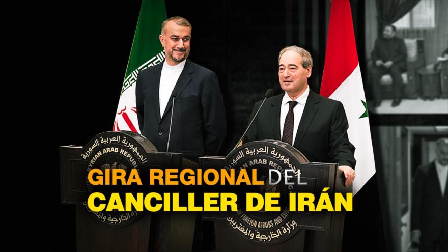 Canciller de Irán insta a EEUU a cesar injerencia en Asia Occidental, en su gira por Siria y Líbano | Detrás de la Razón