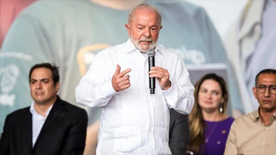 El presidente de Brasil, Luiz Inácio Lula da Silva, en Fortaleza, capital de Ceará (noreste), 1 de septiembre de 2023.