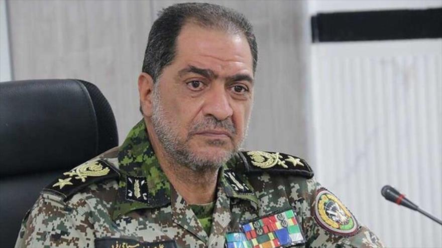 El comandante de la Fuerza de Defensa Antiaérea del Ejército iraní, el general de brigada Alireza Sabahi Fard.
