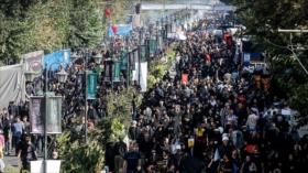 En Fotos: Iraníes participan en caminata simbólica de Arbaín
