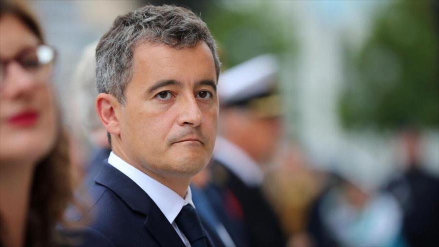 El ministro del Interior de Francia, Gérald Darmanin. 