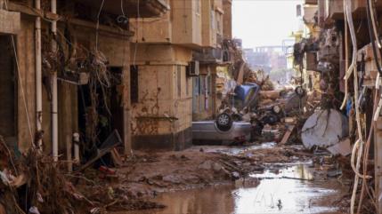 Inundaciones dejan miles de muertos y desaparecidos en Libia