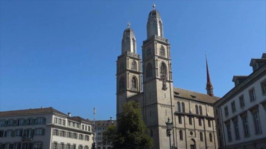 La catedral de Zúrich que se construyó en el siglo XVI.