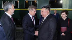 Kim llega a Rusia y reitera “importancia estratégica” de lazos con Rusia