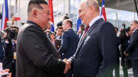 Kim apoya la “sagrada” lucha de Rusia contra el mal en Ucrania