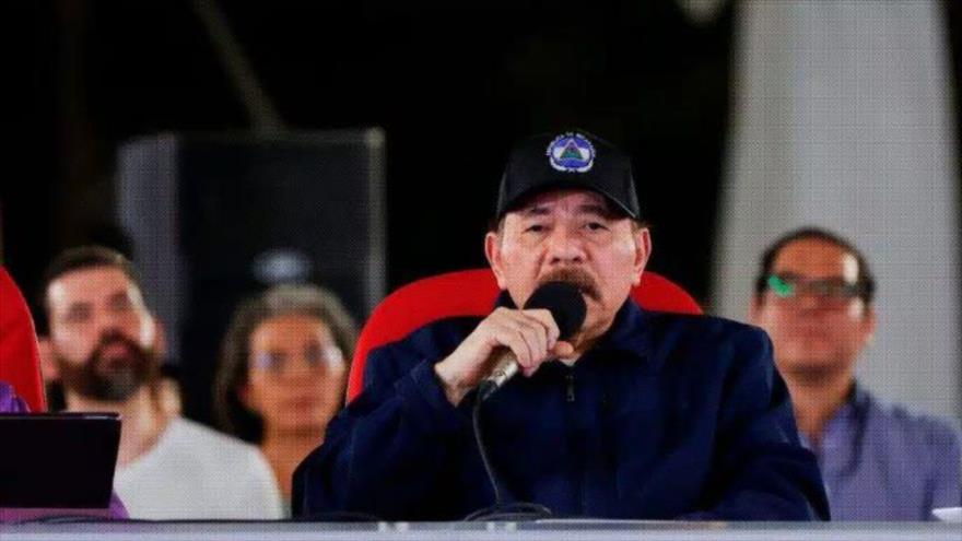 El presidente de Nicaragua, Daniel Ortega.