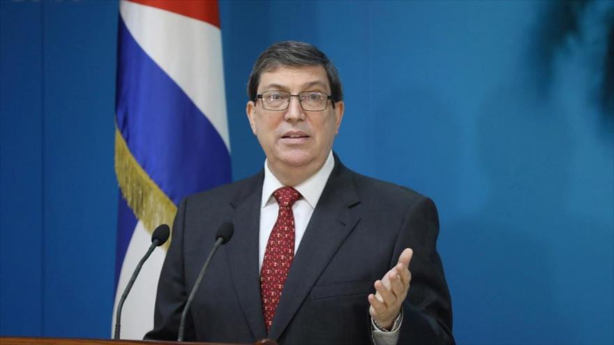El ministro de Asuntos Exteriores de Cuba, Bruno Rodríguez.