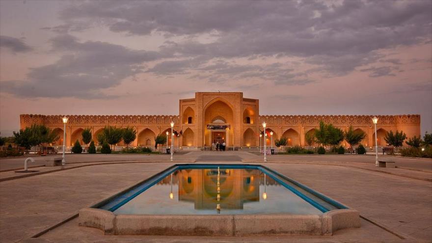 El caravasar de Murche Jort, en la provincia de Isfahán, en el centro de Irán.