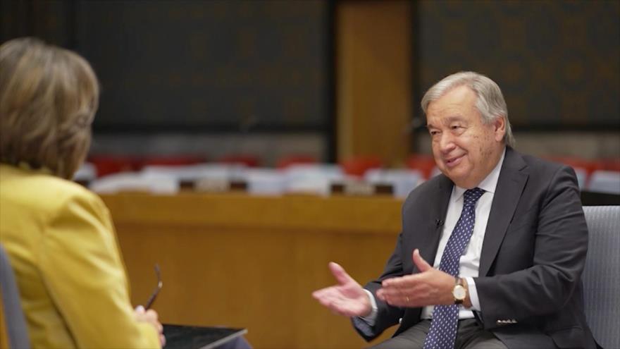 El secretario general de la Organización de las Naciones Unidas (ONU), António Guterres.