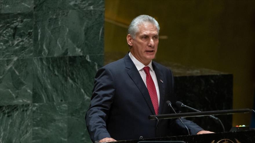 Presidente de Cuba denuncia ante ONU el “asfixiante” embargo de EEUU | HISPANTV