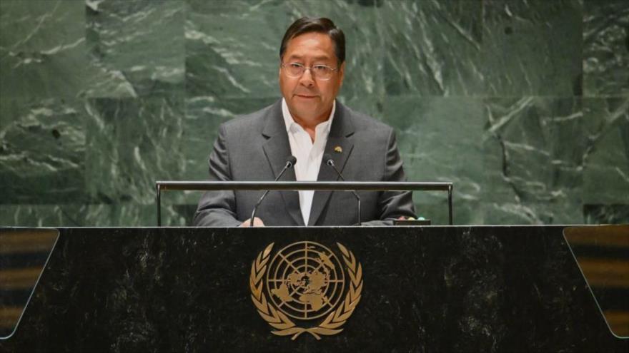 Luis Arce pide ante la AGNU crear un nuevo orden mundial | HISPANTV
