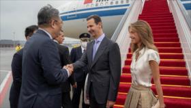 Siria restablece posición mundial: Al-Asad inicia visita a China