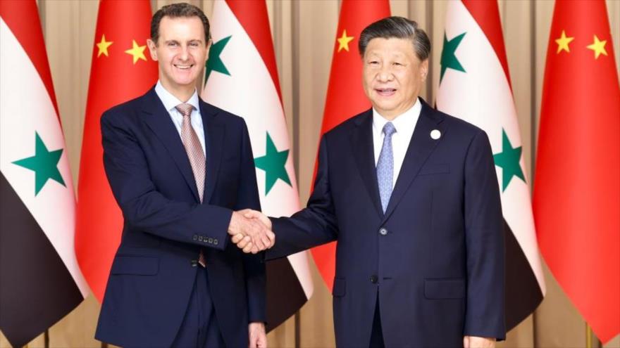 Xi anuncia “asociación estratégica” con Siria en reunión con Al-Asad