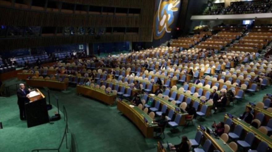 Vídeo: Netanyahu pronuncia un discurso ante asientos casi vacíos en ONU