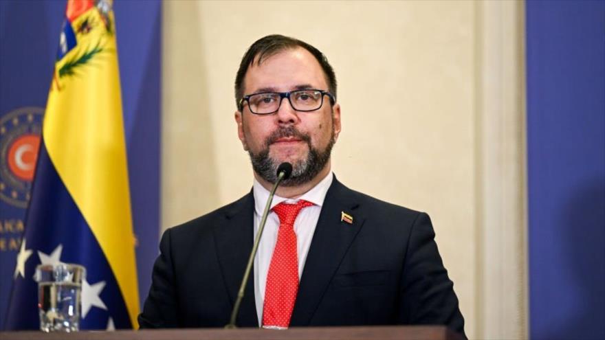 El ministro de Asuntos exteriores de Venezula, Yván Gil.
