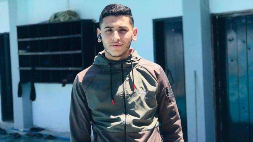 Adolescente palestino que fue asesinado por las fuerzas israelíes en una protesta en la Franja de Gaza.