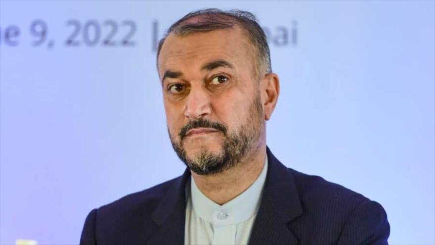 El ministro de Asuntos Exteriores de Irán, Hosein Amir Abdolahian.
