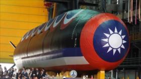 Taiwán se planta ante China con su primer submarino hecho en casa