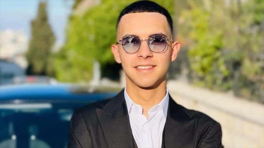 Joven palestino, Muhamad Yibrail Rumana, asesinado por los militares israelíes en la ocupada Cisjordania, 29 de septiembre de 2023.
