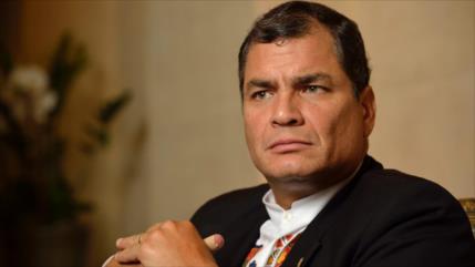 Correa advierte que “Ecuador se desangra”; culpa de ello a Lasso