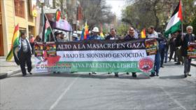 Organización de Bolivia y Evo repudian respaldo de EEUU a Israel 