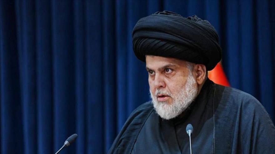 El líder del Movimiento Sadr de Irak, Muqtada Sadr.