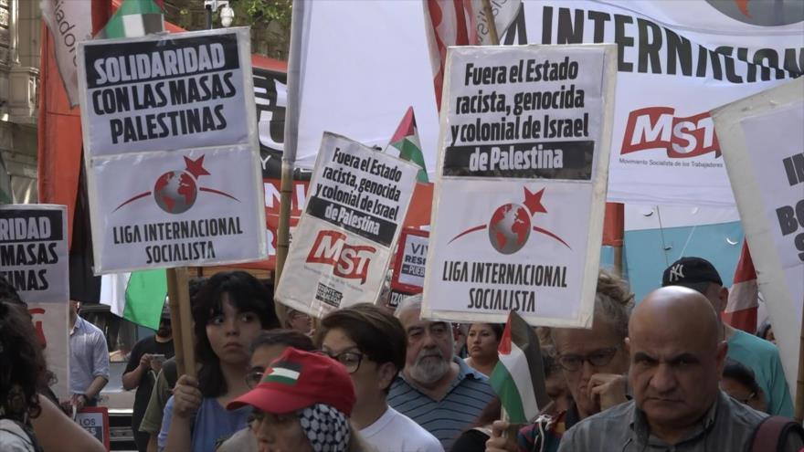 Argentinos se solidarizan con Resistencia palestina