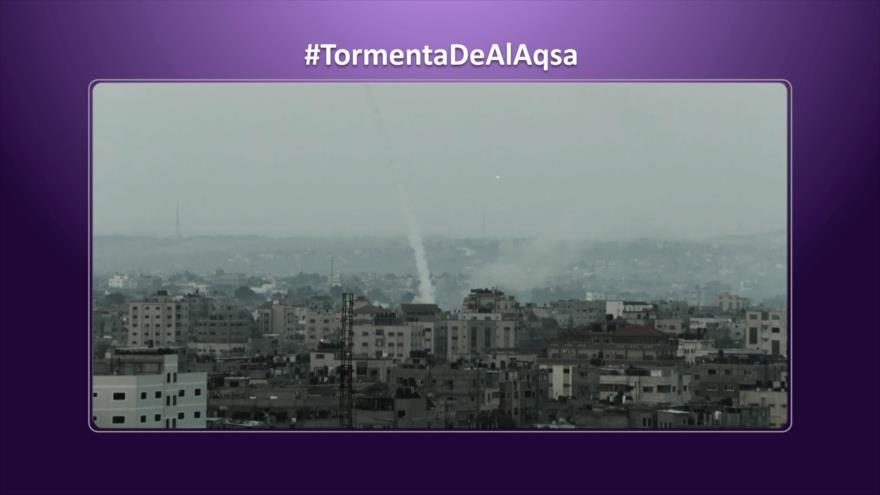 Operación Tormenta de Al-Aqsa de palestinos contra el régimen de Israel | Etiquetaje