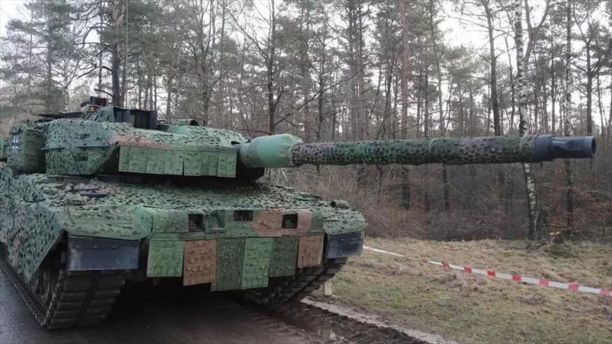 Alemania ha enviado tanques Leopard 2 a Ucrania.