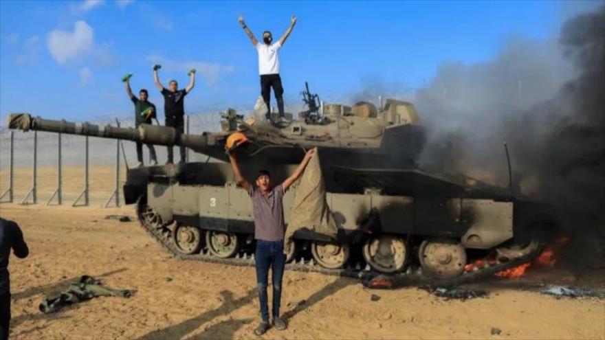 Resistencia palestina lanza la Tormenta de Al-Aqsa desde Gaza: Soldados israelíes muertos y capturados. (Foto: Reuters)