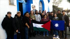 Chilenos apoyan defensa palestina ante agresión israelí