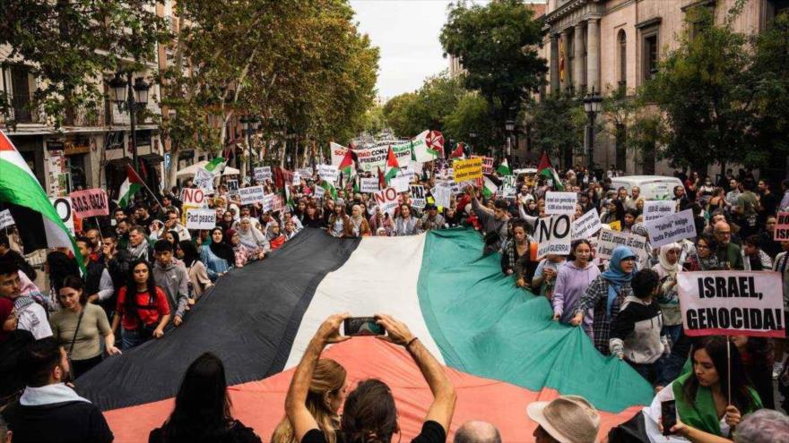 España se levanta en apoyo a Palestina con multitudinaria marcha