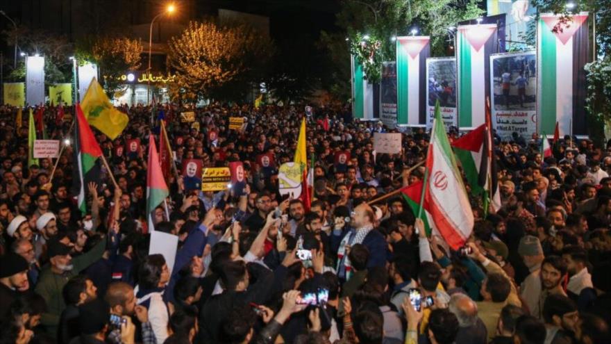 Iraníes protestan por nuevo episodio de brutalidad israelí en Gaza | HISPANTV