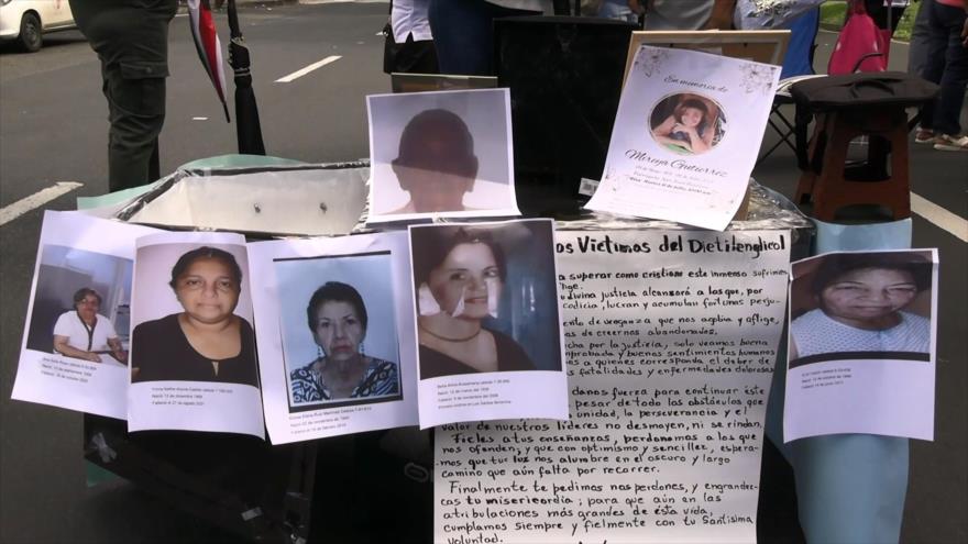 Víctimas de envenenamiento reclaman justicia en Panamá