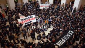 Judíos exigen en el Capitolio de EEUU un alto el fuego en Gaza