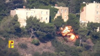 Hezbolá utiliza por 1.ª vez misiles Burkan contra base militar israelí