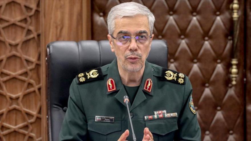 El jefe de Estado Mayor de las Fuerzas Armadas de Irán, el general de división Mohamad Hosein Baqeri.