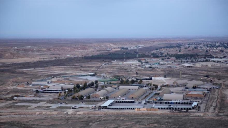 Ain al-Asad, base militar de Estados Unidos en Irak. 