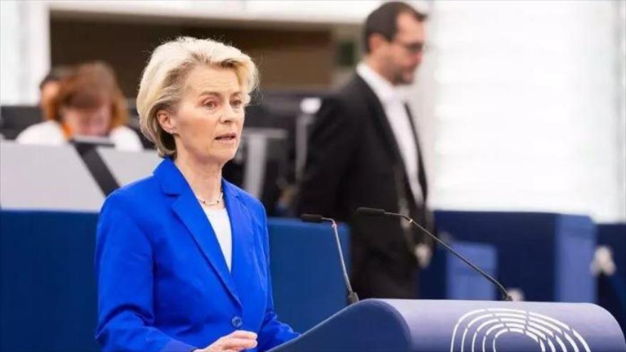 La presidenta de la Comisión Europea, Ursula von der Leyen.