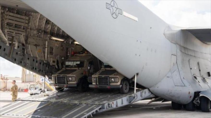 Aterriza avión número 45 con ayuda militar de EEUU para Israel | HISPANTV