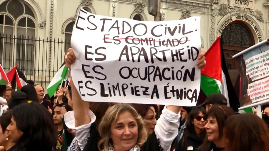 Perú se levanta una vez más para exigir la libertad de Palestina