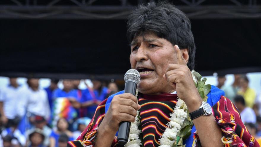 El expresidente de Bolivia Evo Morales.