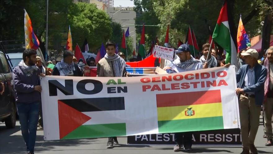 Bolivianos piden el cese de relaciones con el asesino régimen israelí | HISPANTV
