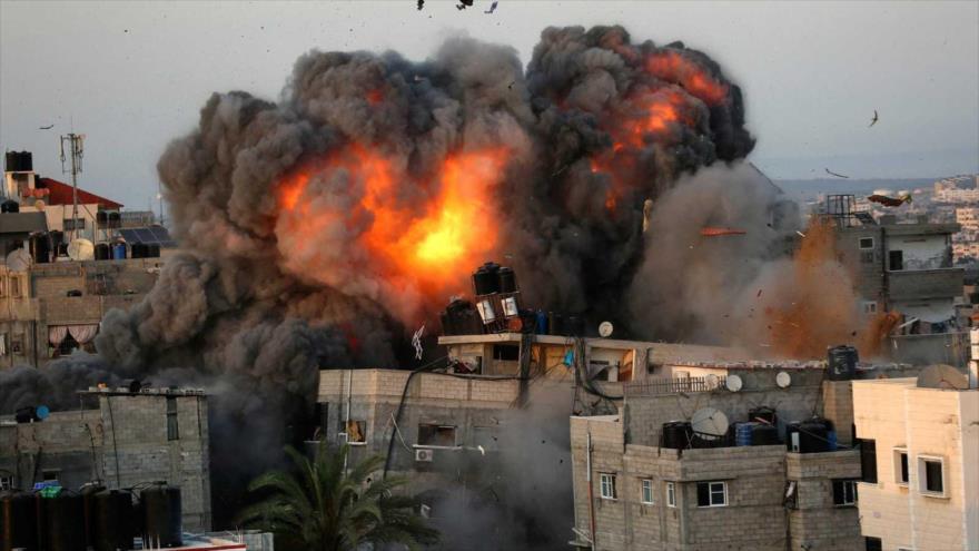 Ataques israelíes contra la Franja de Gaza.