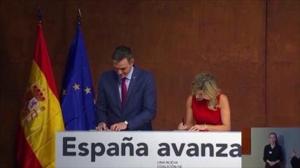 El PSOE y Sumar alcanzan un acuerdo de Gobierno en España