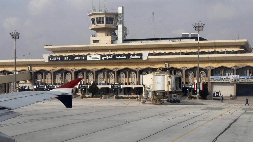 Israel vuelve a atacar aeropuerto de Alepo, en el norte de Siria | HISPANTV